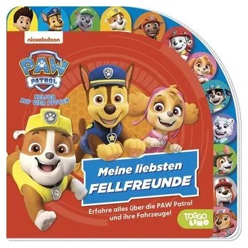 První čtění PAW Patrol: Meine liebsten Fellfreunde - Erfahre alles über die PAW Patrol, ihre Fahrzeuge und ihre Ausrüstung!