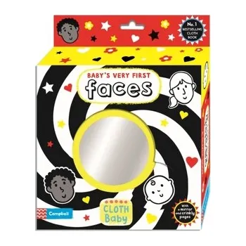 První čtění Baby's Very First Cloth Book: Faces - Campbell Books