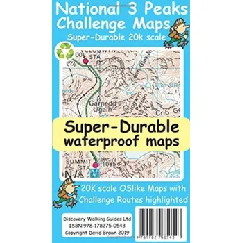 Encyklopedie National 3 Peaks Challenge Maps - Brawn, David