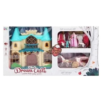 Domek dla lalek z karocą