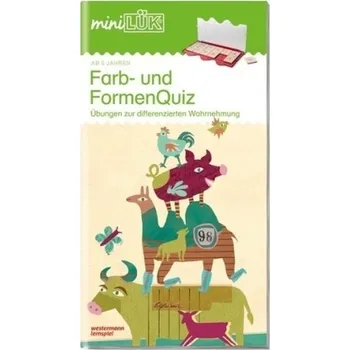 Předškolní výuka Farb- und Formenquiz 1 - Vogel, Heinz