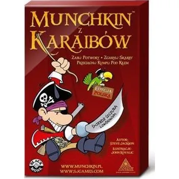 Karetní hra Munchkin z Karaibów BLACK MONK