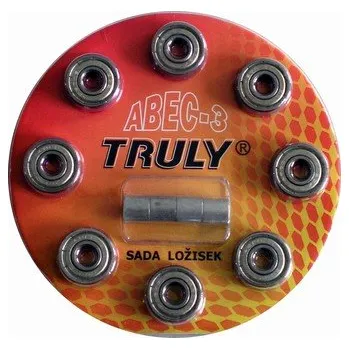 Sada ložisek TRULY® ABEC 3 - Carbon/8ks