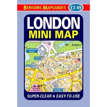 Cestování London Mini Map - Bensons MapGuides