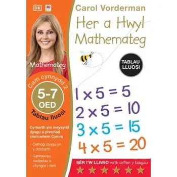 Her a Hwyl Mathemateg: Tablau Lluosi, Oed 5-7 (Maths Made Easy: Times Tables, Ages 5-7) - Vorderman, Carol