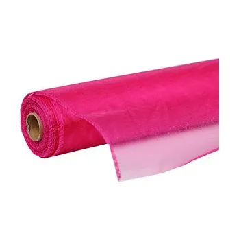 Organza SNOW 36cm x 9,1m CYKLÁMEN