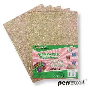 Set školních potřeb Pianka multicolor brokat 1 20x30 5szt