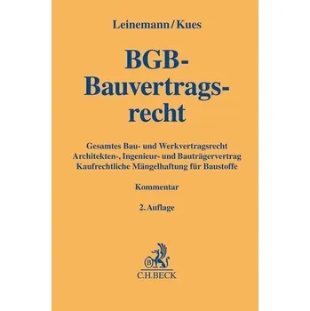 BGB-Bauvertragsrecht - Leinemann, Ralf
