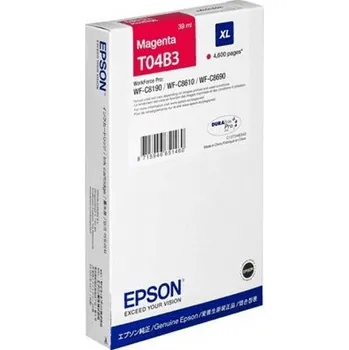 Epson C13T04C34N purpurová (magenta) originální cartridge