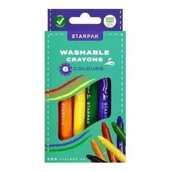 Set školních potřeb Kredki zmywalne 6 kolorów