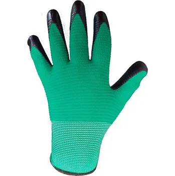 Pracovní rukavice FROG - POVRSTVENÉ RUKAVICE - NITRIL vel. 8