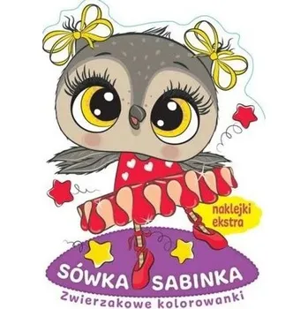 První čtění Zwierzakowe kolorowanki. Sówka Sabinka - praca zbiorowa