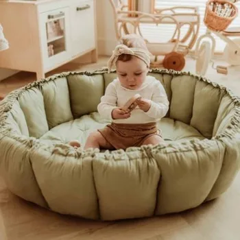 Hrací deka Play & Go Coco Dětské hnízdo Bloom - Meadow Green