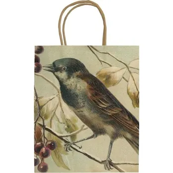Set školních potřeb Torebka ozdobna A5 STBAG136 Ptaszek na gałęzi