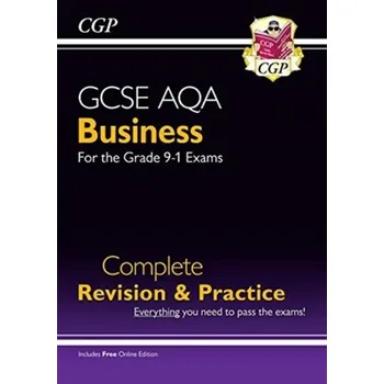 Cizí jazyk GCSE Business AQA Complete Revision and Practice - Grade 9-1 Course (with Online Edition) - CGP Books