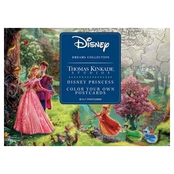 Pohádka Disney Dreams Collection Thomas Kinkade Studios Disney Princess Color Your Own P - Kinkade, Thomas