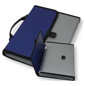 Teczka A4 z rączką niebieska