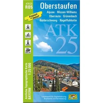 ATK25-R05 Oberstaufen (Amtliche Topographische Karte 1:25000) - Landesamt für Denkmalpflege Hessen