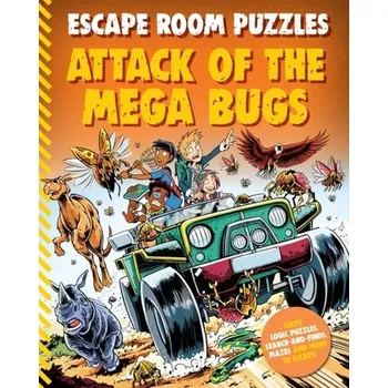 První čtění Escape Room Puzzles: Attack of the Mega Bugs - Kingfisher, Ray