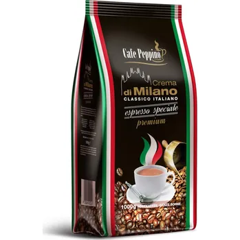 Káva Cafe Peppino Crema di Milano Espresso Speciale Premium zrnková 1 kg
