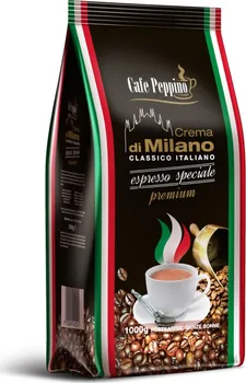 Káva Cafe Peppino Crema di Milano Espresso Speciale Premium zrnková 1 kg