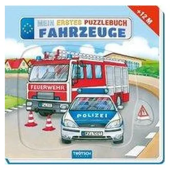 První čtění Trötsch Mein erstes Puzzlebuch Fahrzeuge - Reichert-Golde, Martina