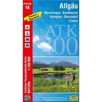 ATK100-16 Allgäu (Amtliche Topographische Karte 1:100000) - Landesamt für Denkmalpflege Hessen