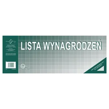 Set školních potřeb Lista wynagrodzeń 1/2 A3