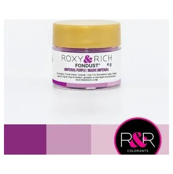 Potravinářské barvivo Prachová barva 4g Imperial fialová - Roxy and Rich