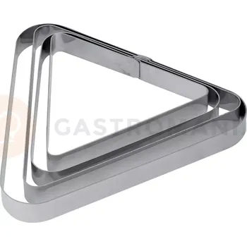 Výroba svíčky Cukrářská forma na dorty - trojúhelník - 19,5x17x2 cm | PAVONI, X28