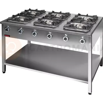 Plynová kartuše Plynové vařidlo s 6 hořáky | KROMET, 000.KG-6L