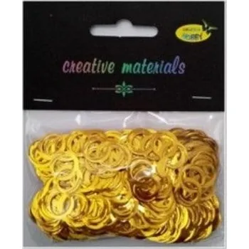 Set školních potřeb Cekiny obrączki złote 15g