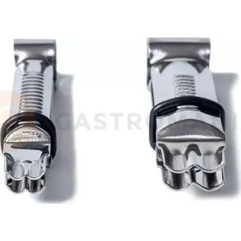 Výroba svíčky Kleště na dekorování cukrářské hmoty - pravidelný tvar, zavřený luk, 2 ks | SILIKOMART, Crimper 11 Regular Close Curve