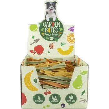 Pamlsek pro psa LAROY Group Garden Bites Fruity - kroucená tyčka S displej 324 ks