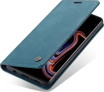 Pouzdro na mobilní telefon Book CaseMe PU hladké pouzdro flip pro Xiaomi Redmi 12 zelené