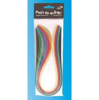 Set školních potřeb Paski do quillingu 3mmx50cm 10 kolorów 100szt