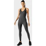 SQUATWOLF Strappy Catsuit Black Marl