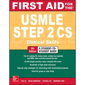 Kniha First Aid for the USMLE Step 2 CS, Sixth Edition - Le Tao