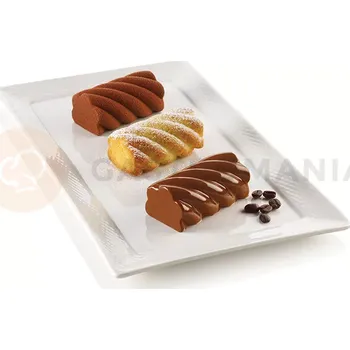 Kuchyňská sůl Silikonová forma na dorty a dezerty, spirála 6x 95 ml, 80x45x35 mm | SILIKOMART, Swing