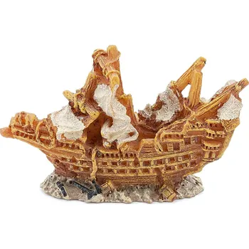 Dekorace do akvária Happet Potopená loď - Dekorace do akvária