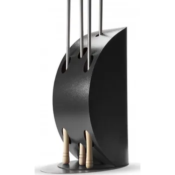 Alfa Forni Vela Pizza Peel Držák silver černá (AFIPOPALE-SB)