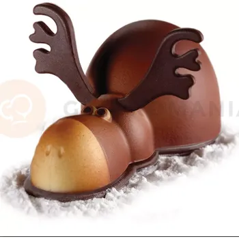 Čokoládová tyčinka Forma na čokoládu - sob, 195x100x100 mm, 235 g - KT860 | PAVONI, Rudolph