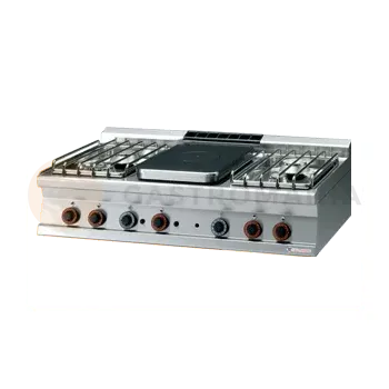 Sporák Sporák tálový plynový s 5 hořáky, 29 kW | RM GASTRO, TP4T 712 G/P