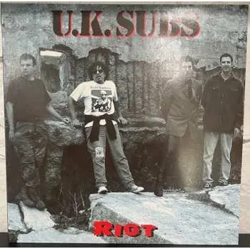 Zahraniční hudba LP UK Subs: Riot CLR 2024 Coloured Light Blue Marbled Vinyl