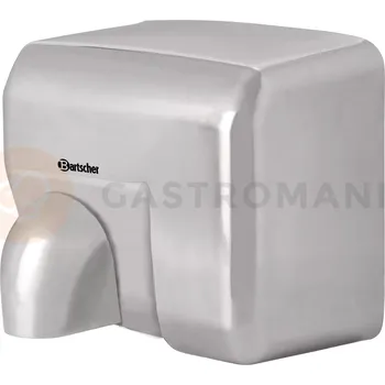 Gastro oděv Sušák na ruce nástěnný, nerezový, 2,3 kW | BARTSCHER, 850001