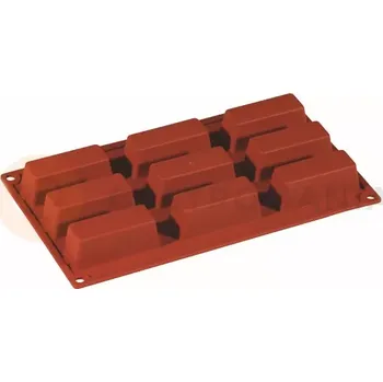 Kuchyňská sůl Silikonová forma Formaflex na monoporce - 300x175 mm, 9 ks x 80x30x30 mm, 62 ml - FR028 | PAVONI, Cake