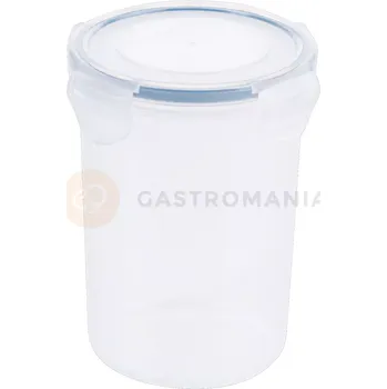 Nádoba na led Kulatá polypropylenová nádoba na potraviny s víkem, 0,95 l, průměr 105 mm | CONTACTO, 1128/095