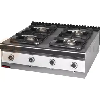 Plynová kartuše Plynový sporák s 4 hořáky | KROMET, 900.KG-4