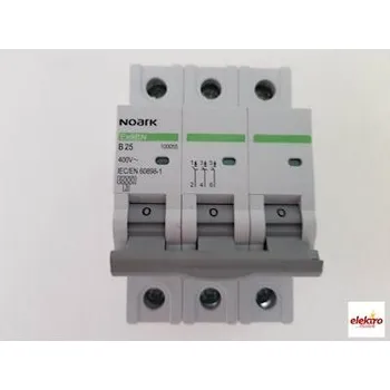 Jistič JISTIC NOARK B 25A 3POL 6KA 100055 EX9BN