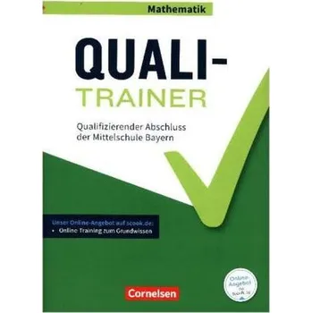 Cizí jazyk Abschlussprüfungstrainer Mathematik - Bayern 9. Jahrgangsstufe - Quali-Trainer
